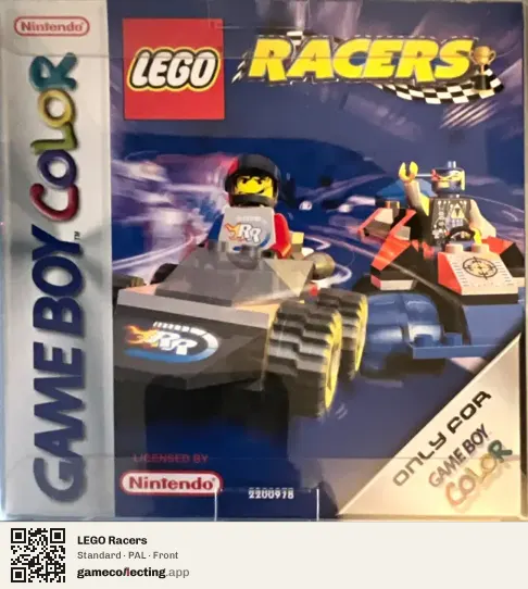 LEGO Racers Game Boy Color, PAL box front
