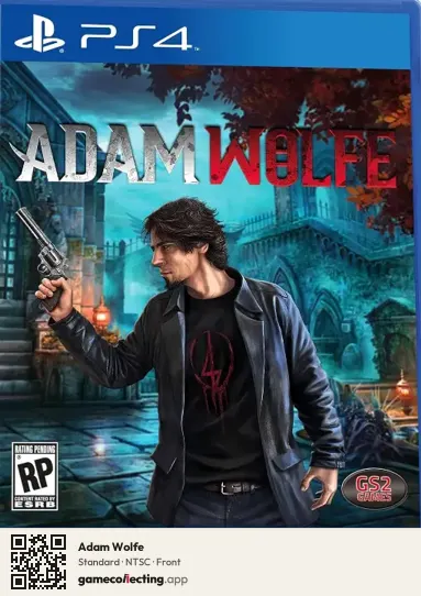 Adam Wolfe PlayStation 4, NTSC box front