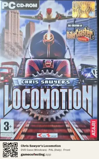 Chris Sawyer's Locomotion Computer, Italy box front