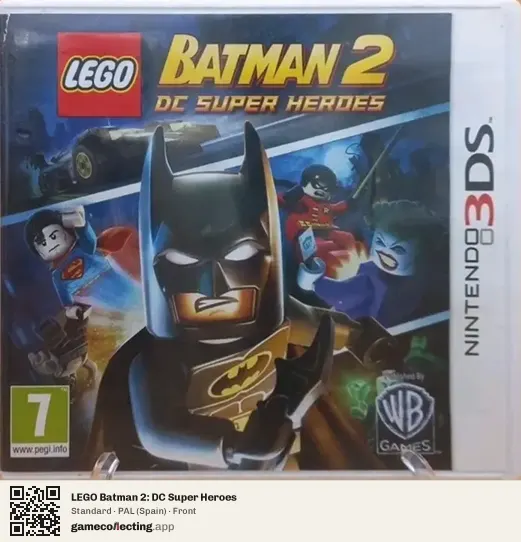 LEGO Batman 2: DC Super Heroes Nintendo 3DS, Spain box front