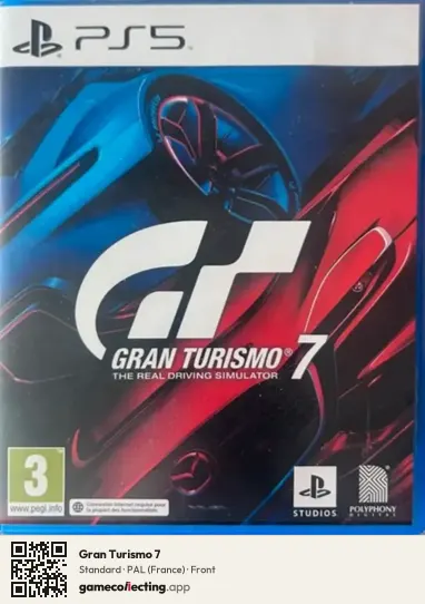 Gran Turismo 7 PlayStation 5, France box front