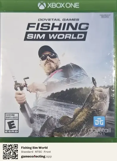 Fishing Sim World Xbox One, NTSC box front
