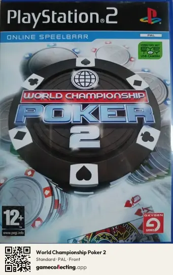 World Championship Poker 2 PlayStation 2, PAL box front