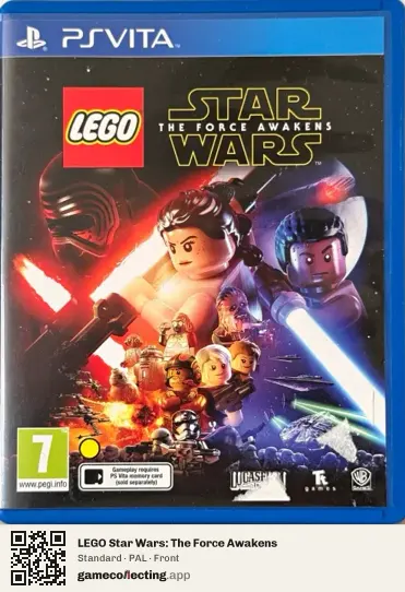 LEGO Star Wars: The Force Awakens PlayStation Vita, PAL box front