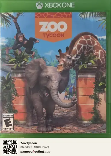 Zoo Tycoon Xbox One, NTSC box front