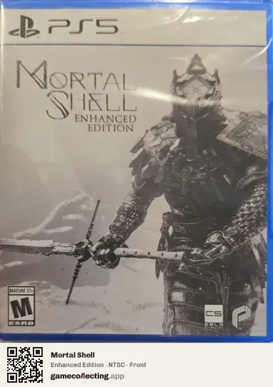 Mortal Shell PlayStation 5, NTSC box front