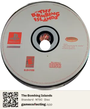 The Bombing Islands PlayStation, NTSC disc