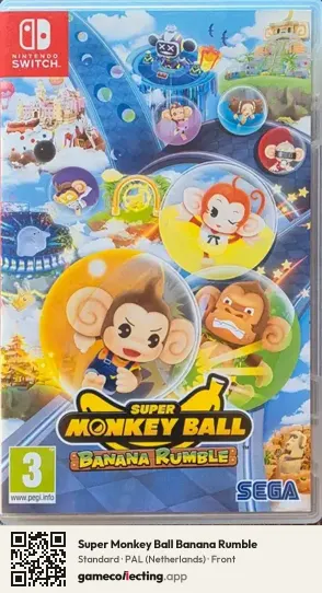 Super Monkey Ball Banana Rumble Nintendo Switch, Netherlands box front