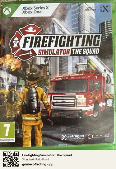 Firefighting Simulator: The Squad Xbox Series X, PAL box front
