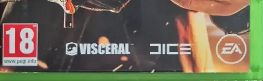 Battlefield Hardline, the PEGI square on its front