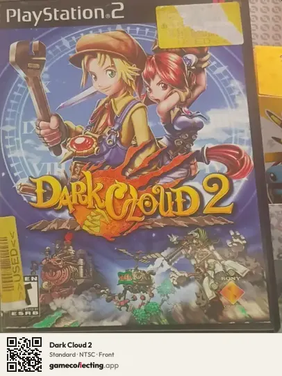 Dark Cloud 2 PlayStation 2, NTSC box front
