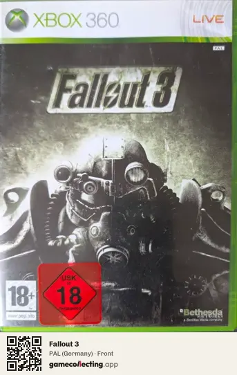 Fallout 3 Xbox 360, Germany box front