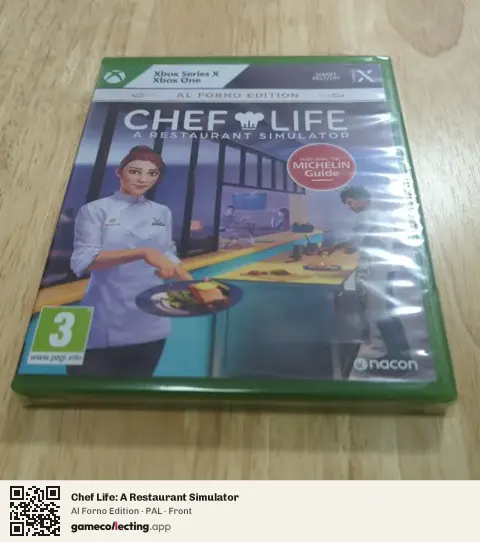Chef Life: A Restaurant Simulator Xbox Series X, PAL box front