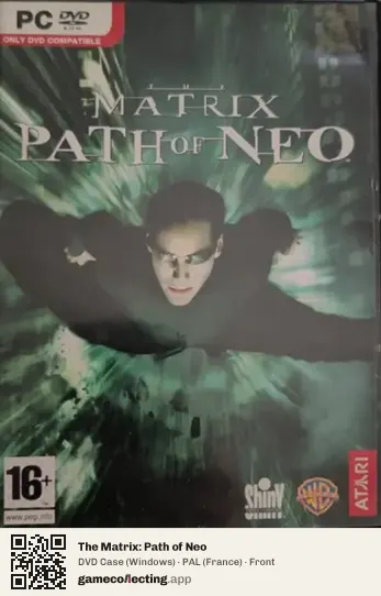 The Matrix: Path of Neo Computer, France box front