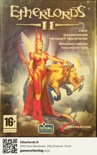 Etherlords II Computer, France box front