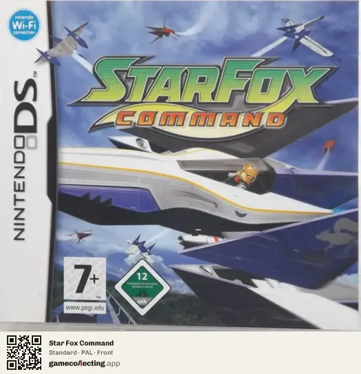 Star Fox Command Nintendo DS, PAL box front