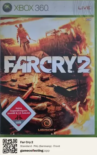 Far Cry 2 Xbox 360, Germany box front