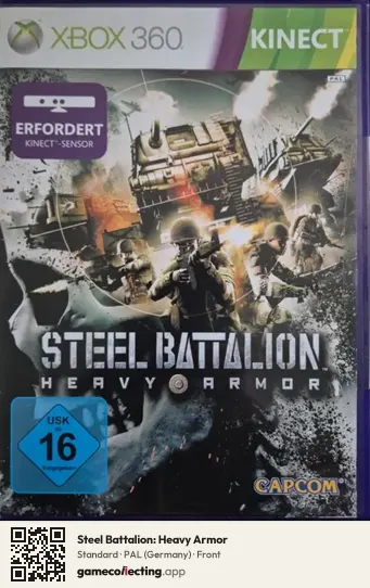 Steel Battalion: Heavy Armor Xbox 360, Germany box front