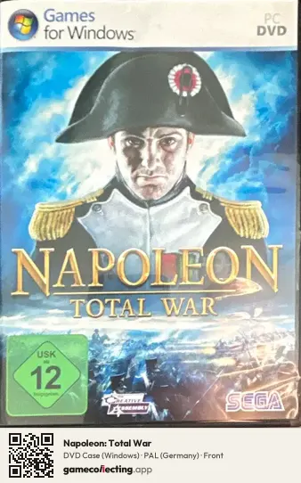Napoleon: Total War Computer, Germany box front