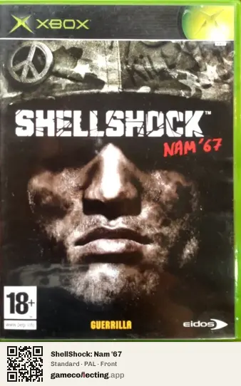 ShellShock: Nam '67 Xbox, PAL box front