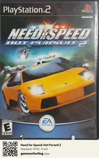 Need for Speed: Hot Pursuit 2 PlayStation 2, NTSC box front