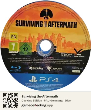 Surviving the Aftermath PlayStation 4, PAL disc