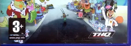 The SpongeBob SquarePants Movie, the PEGI square on its front