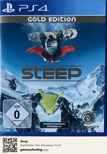 Steep PlayStation 4, Germany box front