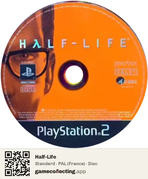 Half-Life PlayStation 2, PAL disc