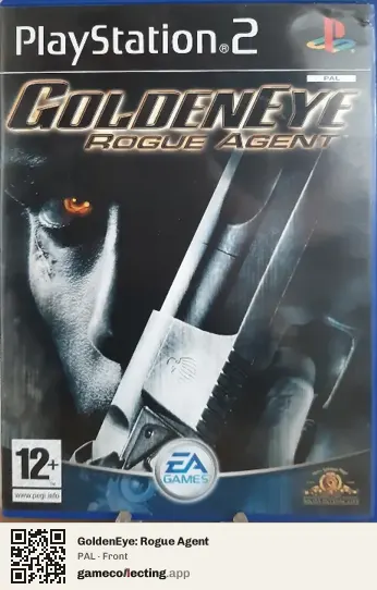 GoldenEye: Rogue Agent PlayStation 2, PAL box front