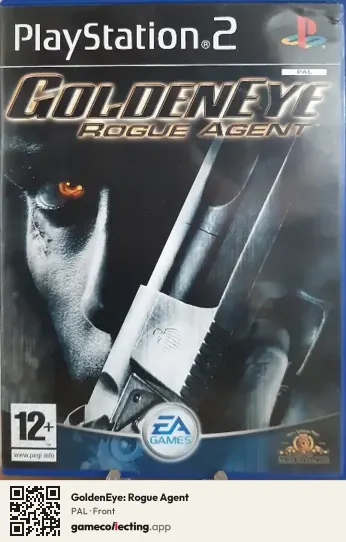 GoldenEye: Rogue Agent PlayStation 2, PAL box front