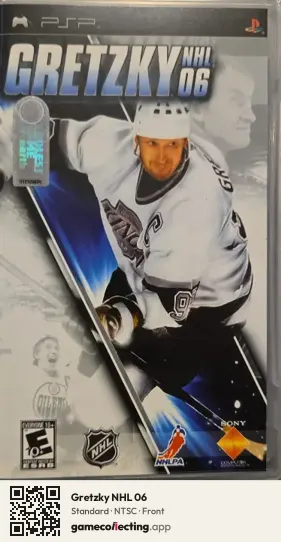 Gretzky NHL 06 PlayStation Portable, NTSC box front