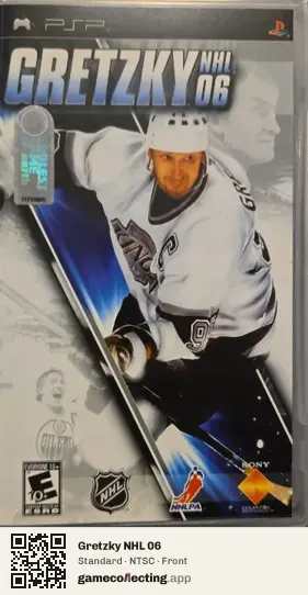 Gretzky NHL 06 PlayStation Portable, NTSC box front