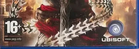 Prince of Persia: The Two Thrones, the PEGI square on its front