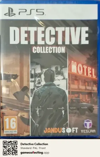 Detective Collection PlayStation 5, PAL box front