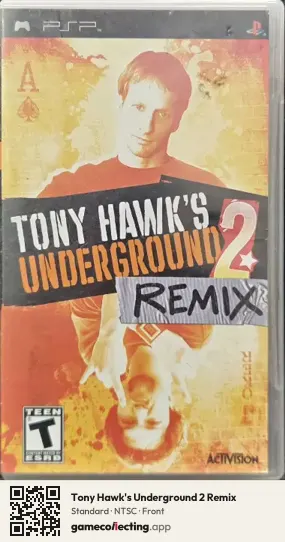 Tony Hawk's Underground 2 Remix PlayStation Portable, NTSC box front