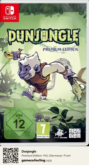 Dunjungle Nintendo Switch, Germany box front