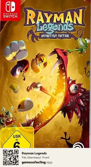 Rayman Legends Nintendo Switch, Germany box front