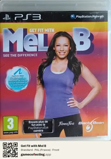 Get Fit with Mel B PlayStation 3, France box front