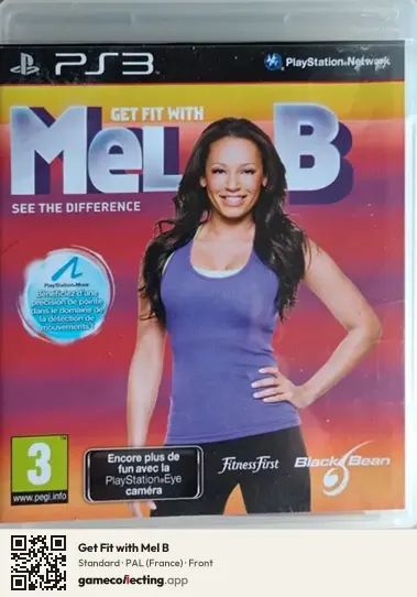 Get Fit with Mel B PlayStation 3, France box front