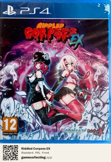 Riddled Corpses EX PlayStation 4, PAL box front