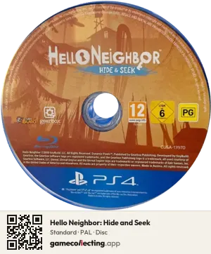 Hello Neighbor: Hide and Seek PlayStation 4, PAL disc