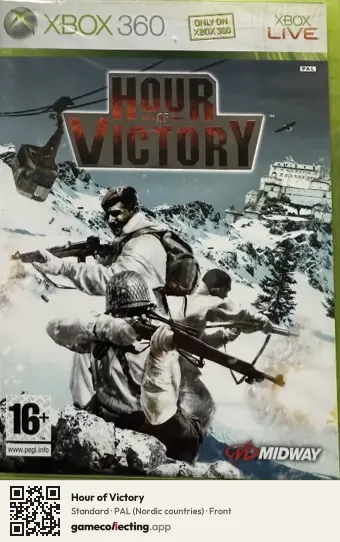 Hour of Victory Xbox 360, Nordic countries box front