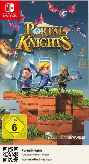 Portal Knights Nintendo Switch, Germany box front