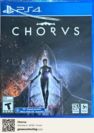 Chorus PlayStation 4, NTSC box front