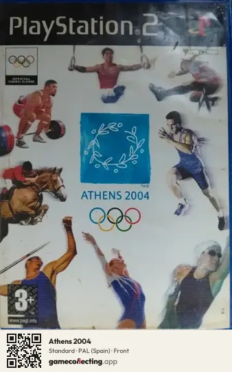 Athens 2004 PlayStation 2, Spain box front