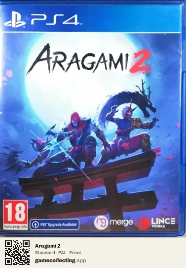 Aragami 2 PlayStation 4, PAL box front