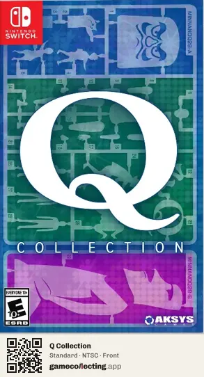 Q Collection Nintendo Switch, NTSC box front