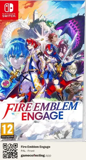 Fire Emblem Engage Nintendo Switch, PAL box front