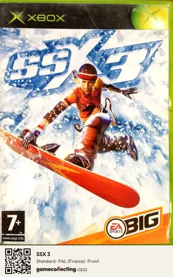 SSX 3 Xbox, France box front